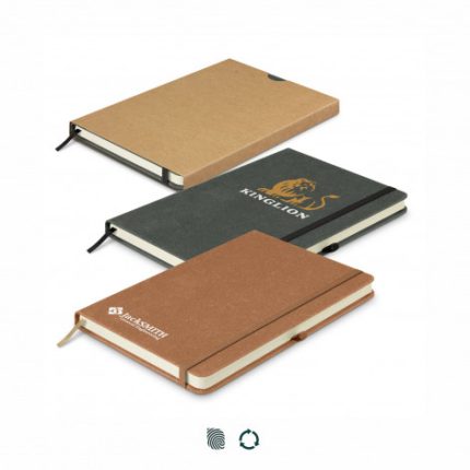 Recycled Leather Eco-Notebook - A5 | PT799765 | ImpactAware