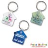 House Key Ring - Flexi-Resin Full Colour Finish