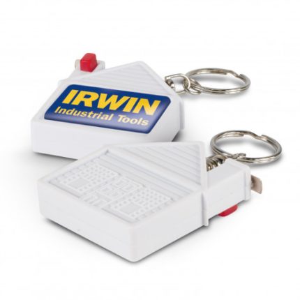 Key Ring - House Tape Measure | PT899693 | White